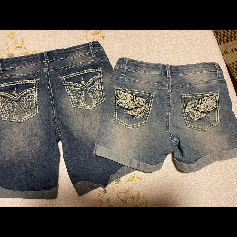 Faded glory shorts size 14 and 16 bundle